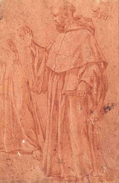 Study of Saint Augustine by Giacinto Gimignani
